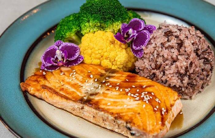 Grilled Salmon Teriyaki