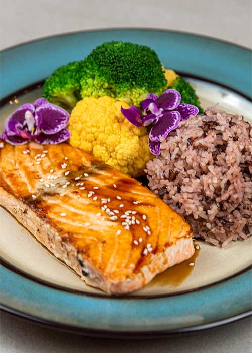 Grilled Salmon Teriyaki